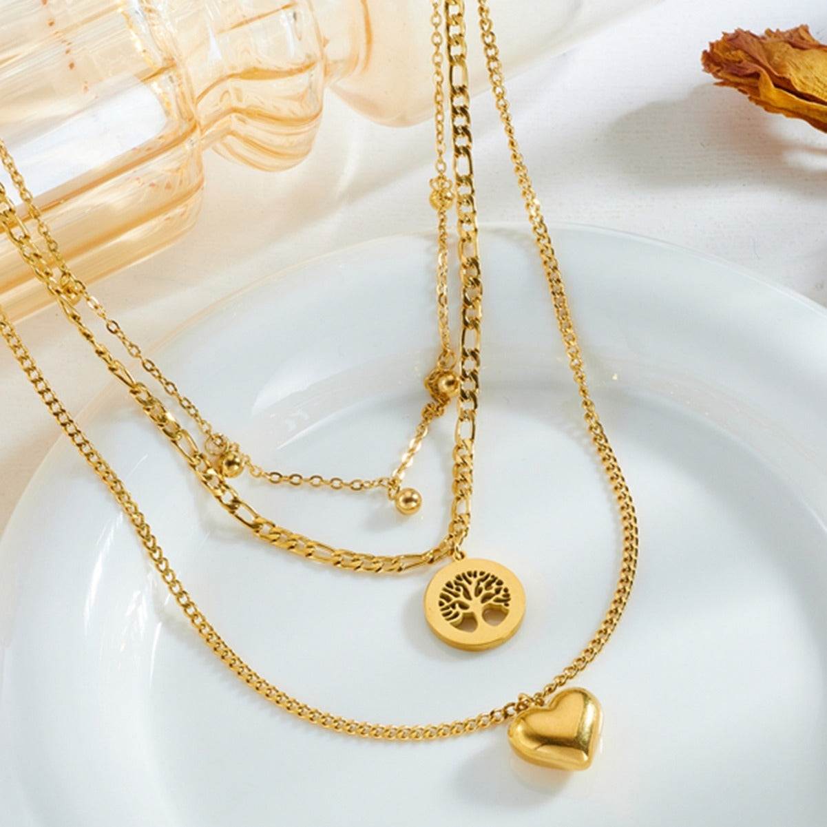 Gelaagde Gouden Ketting