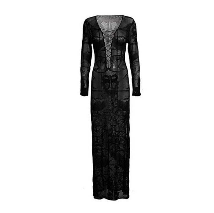 Isla Lace maxi-jurk
