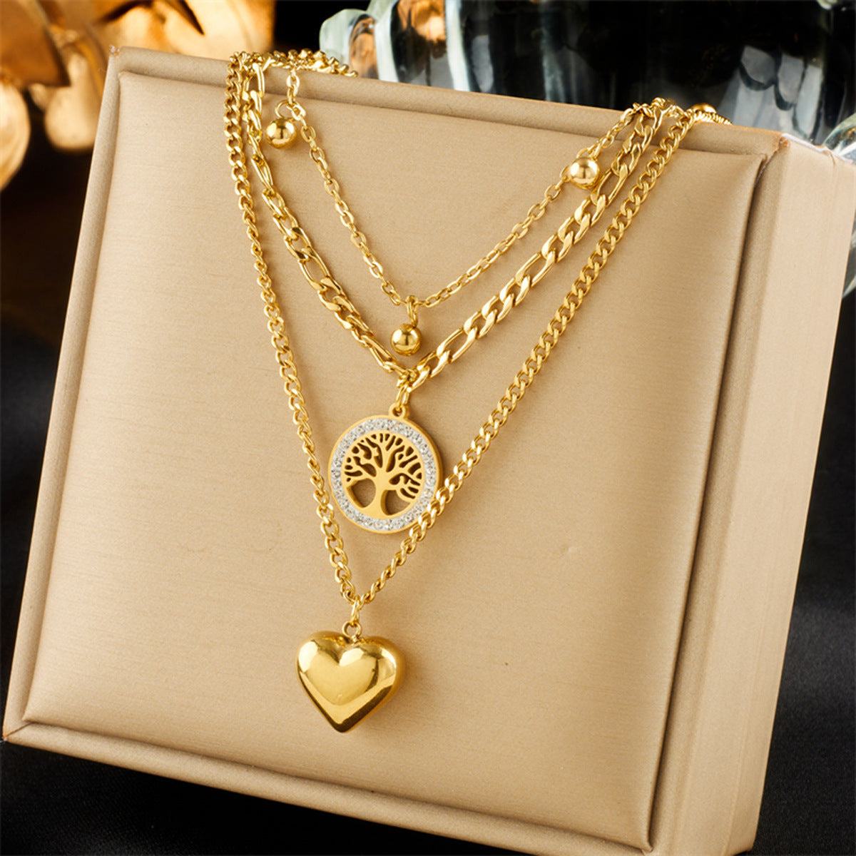Gelaagde Gouden Ketting