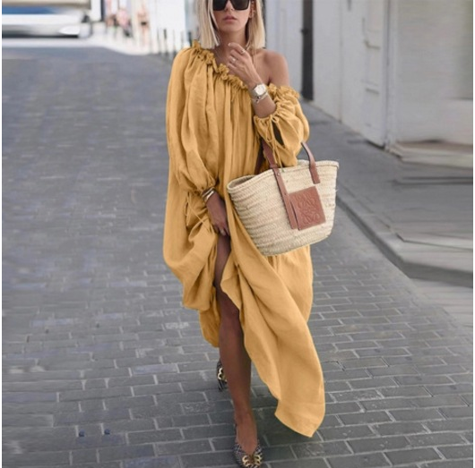 Off-Shoulder Zomerjurk