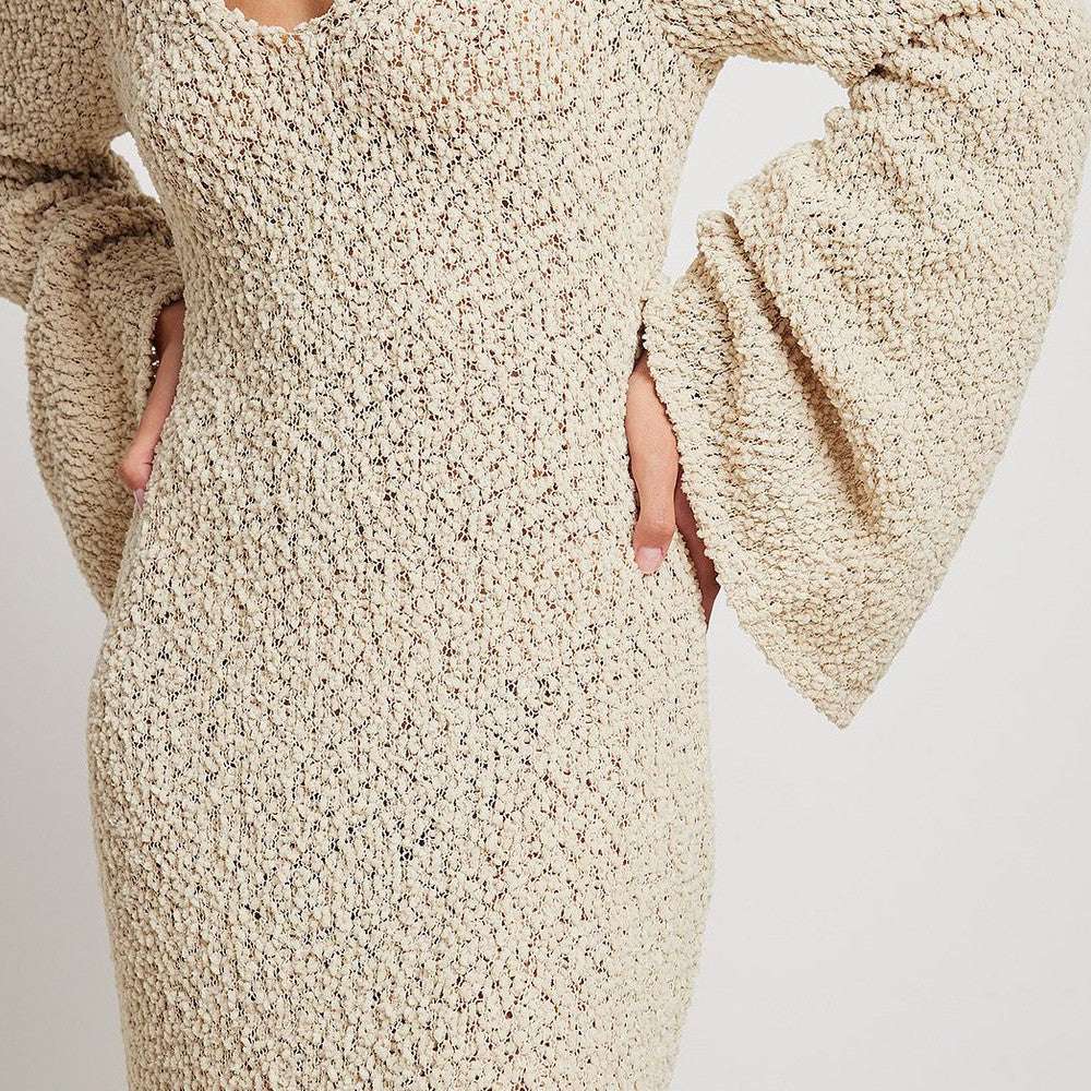 Soft Sand maxi-jurk