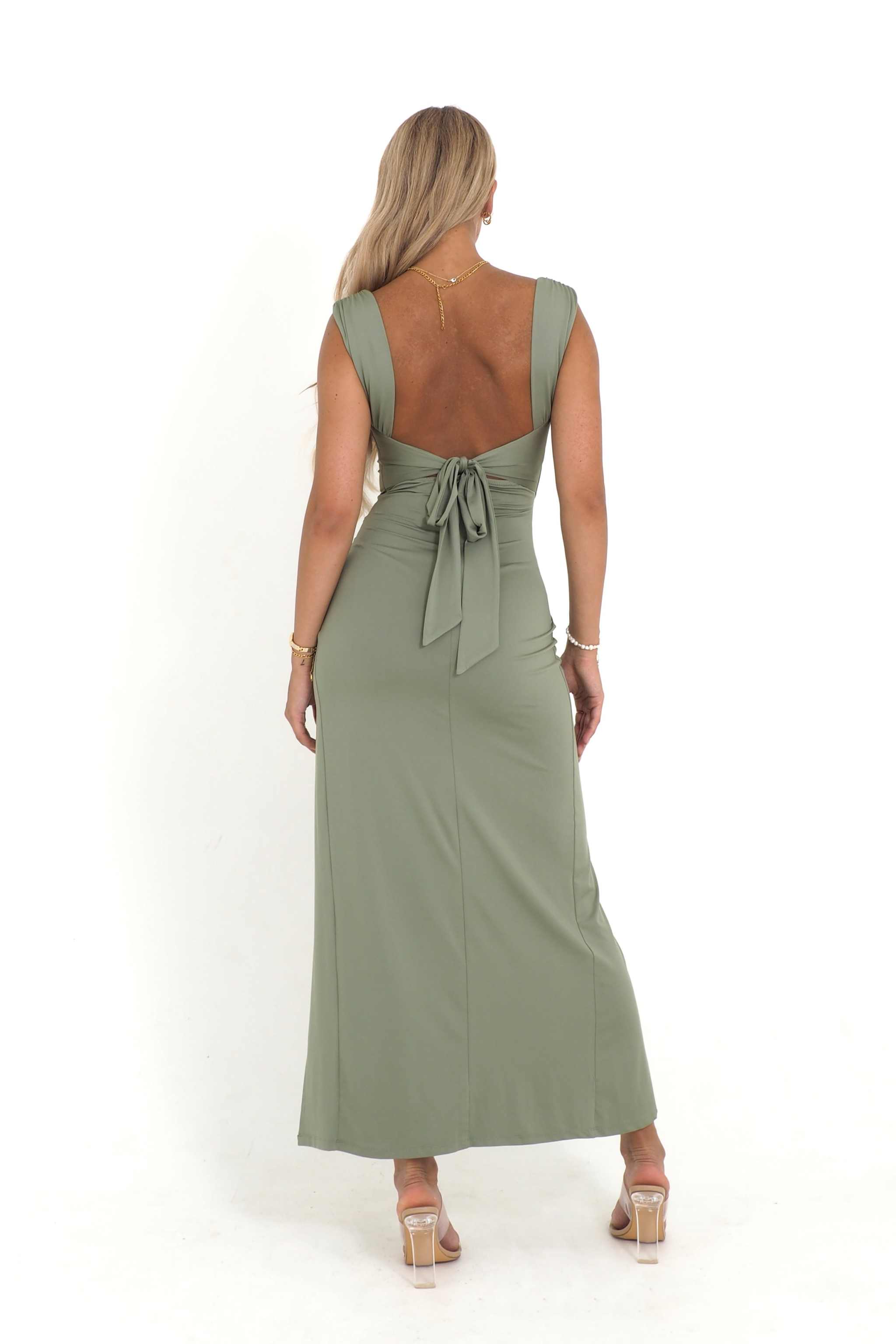 Valentina – Figuurvolgende Maxi Dress