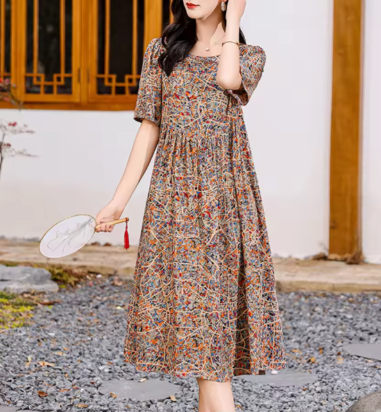 Boho Midi-jurk