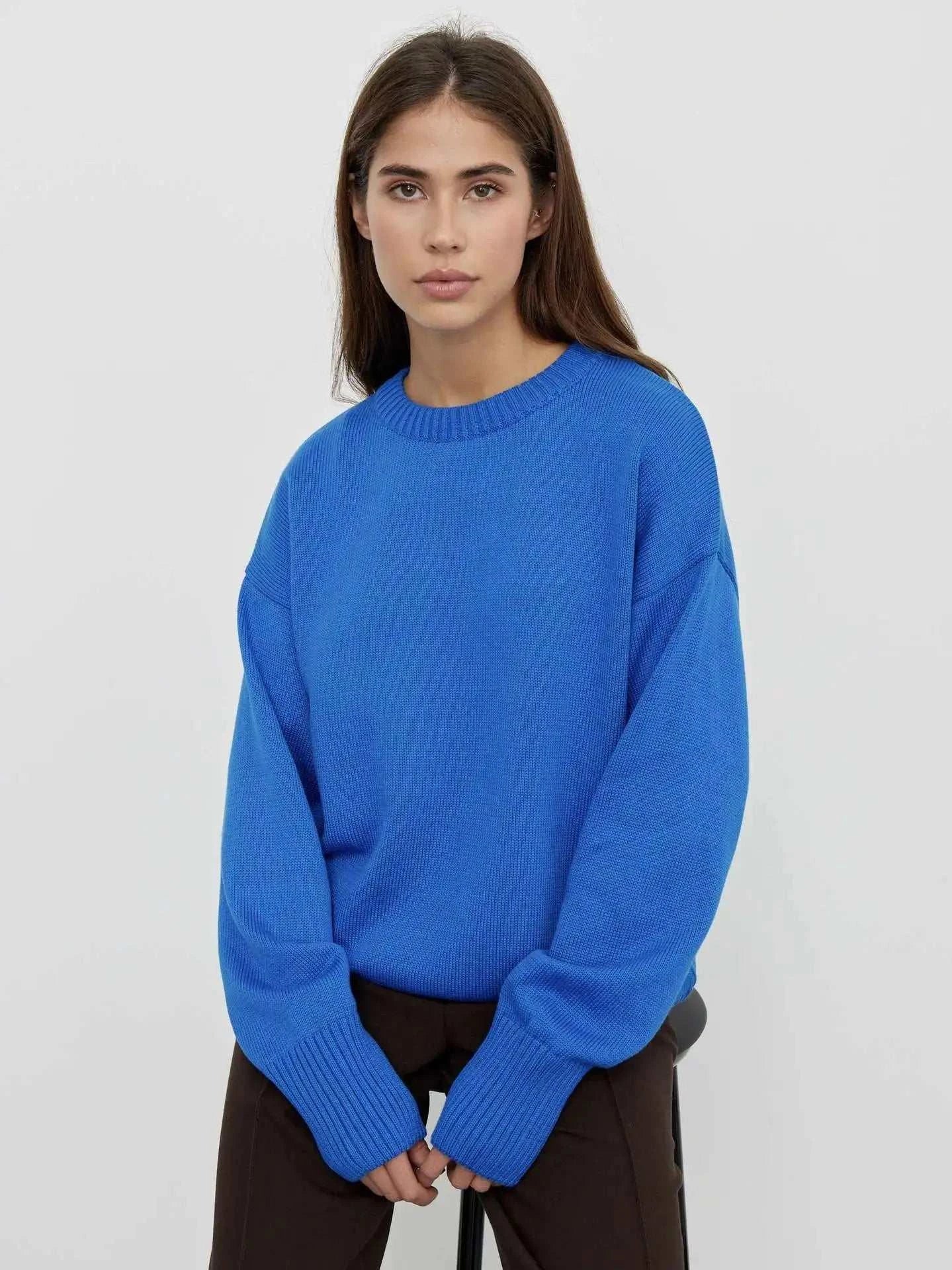 Oversized Gebreide Trui