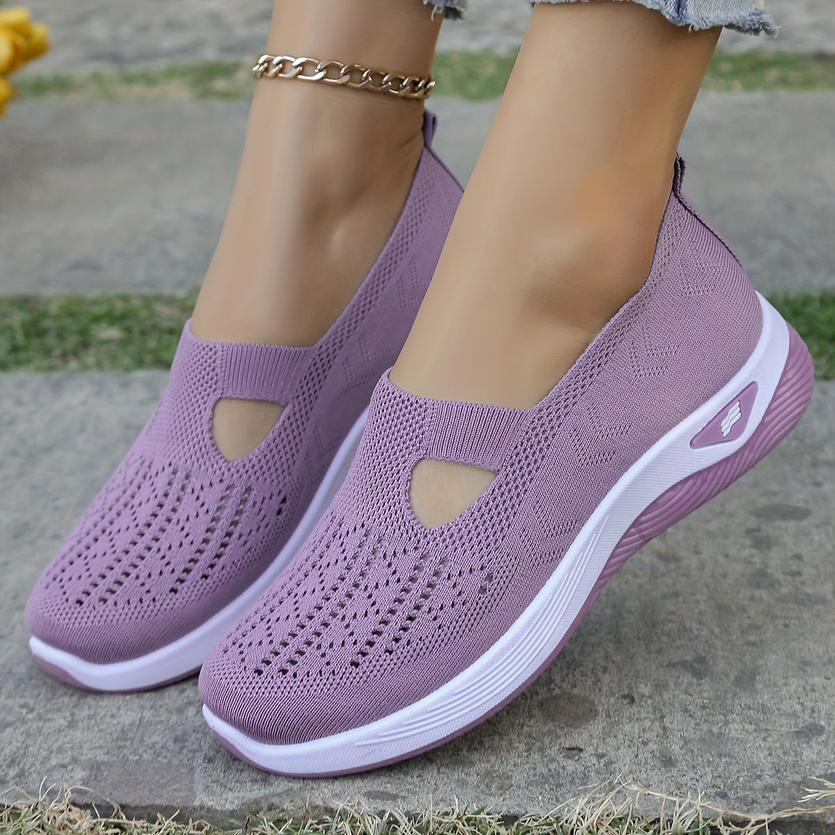 Mesh Instap Sneakers