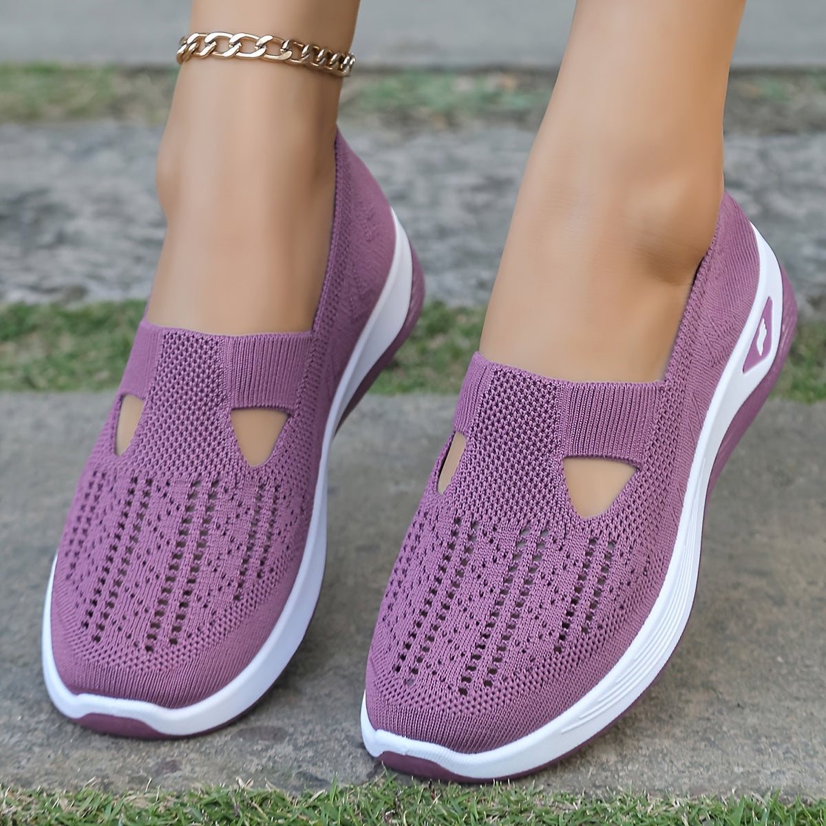 Mesh Instap Sneakers