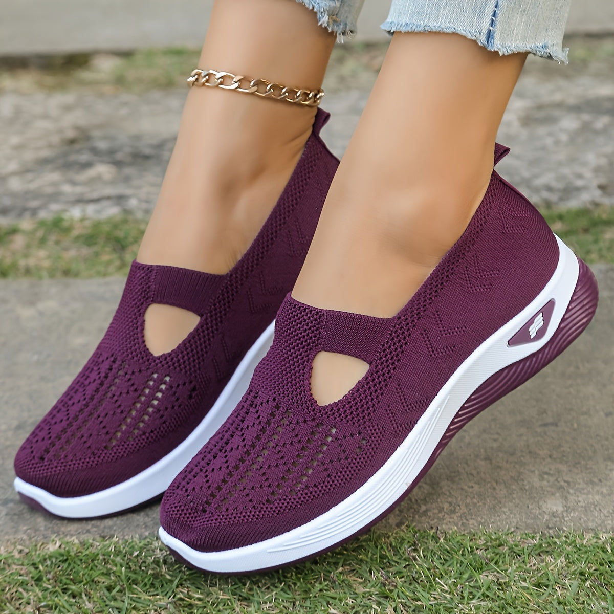 Mesh Instap Sneakers