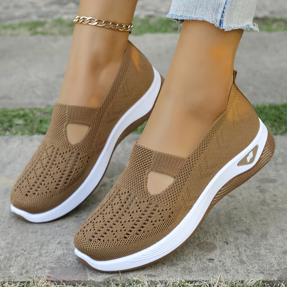 Mesh Instap Sneakers