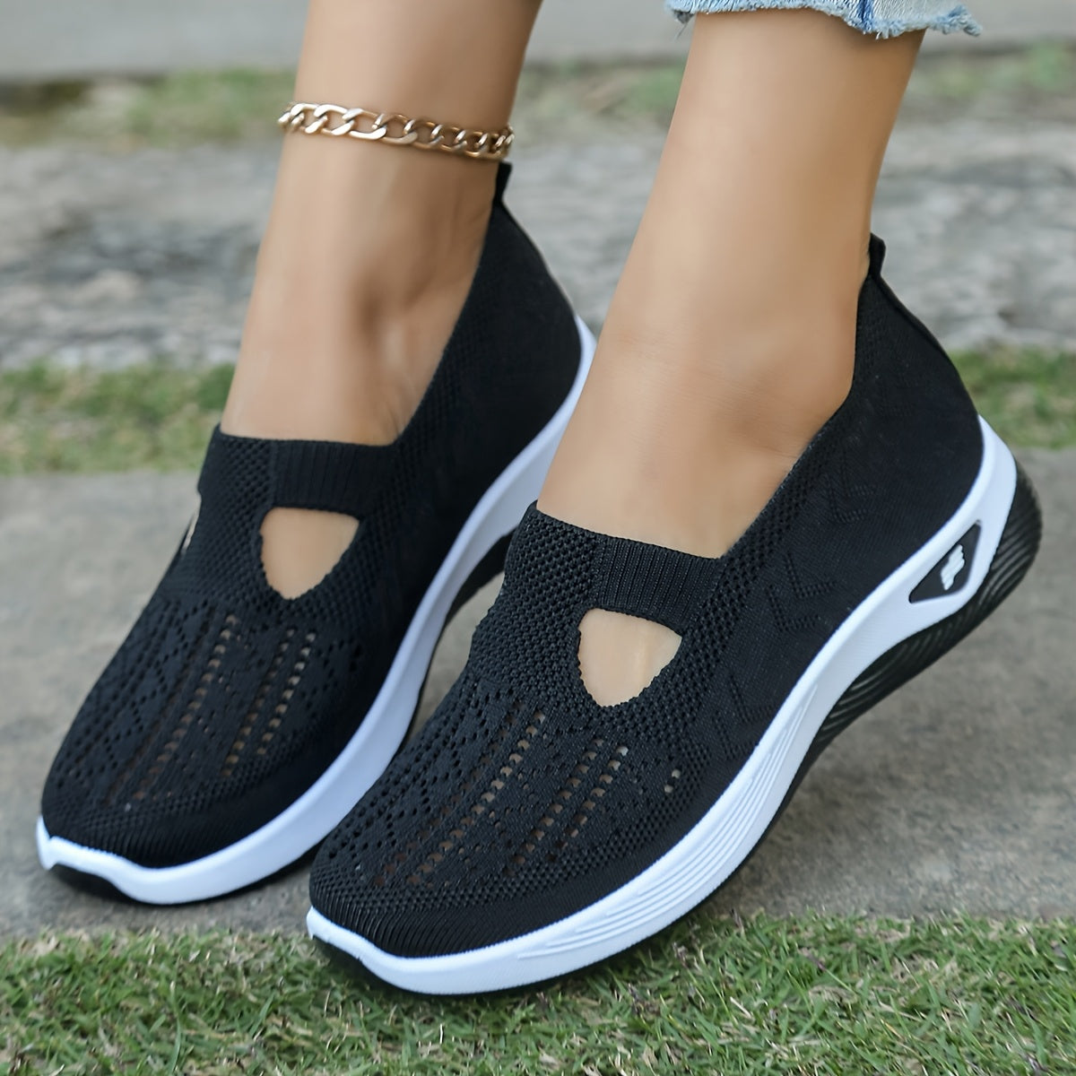 Mesh Instap Sneakers