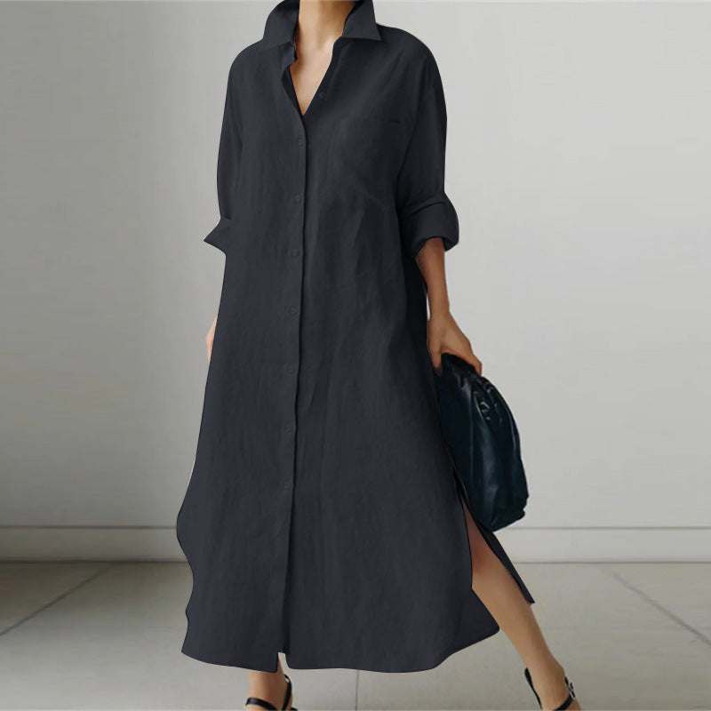 Robe Chemise en Lin