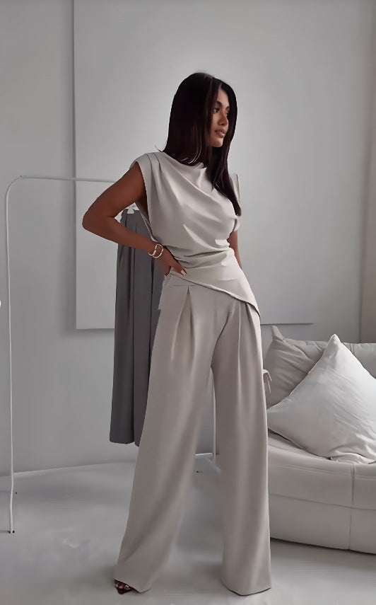 Asymmetrisch Elegant Broekpak