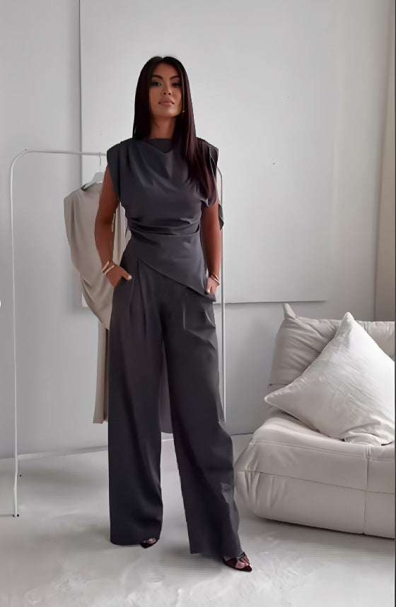 Asymmetrisch Elegant Broekpak