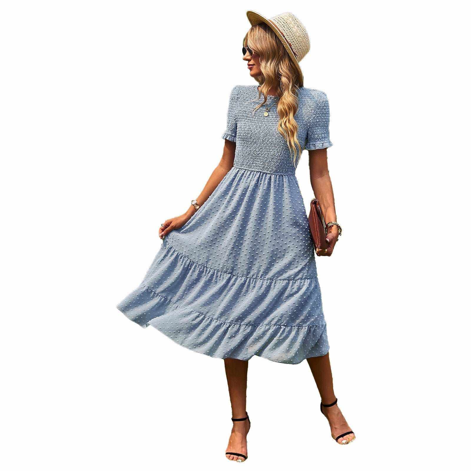 Romantische Midi-Jurk