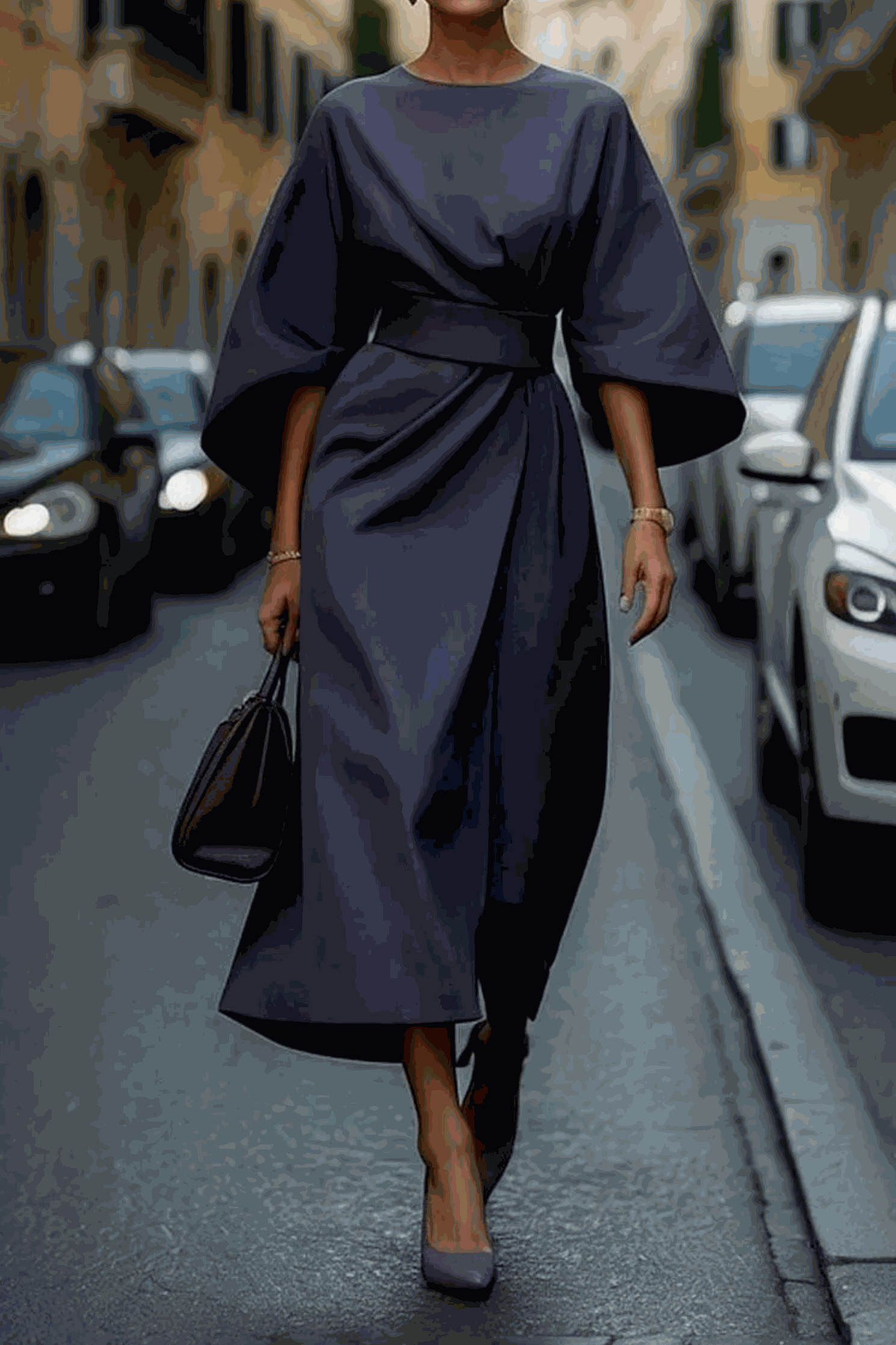 Louise™ Ceintuur Maxi Avondjurk