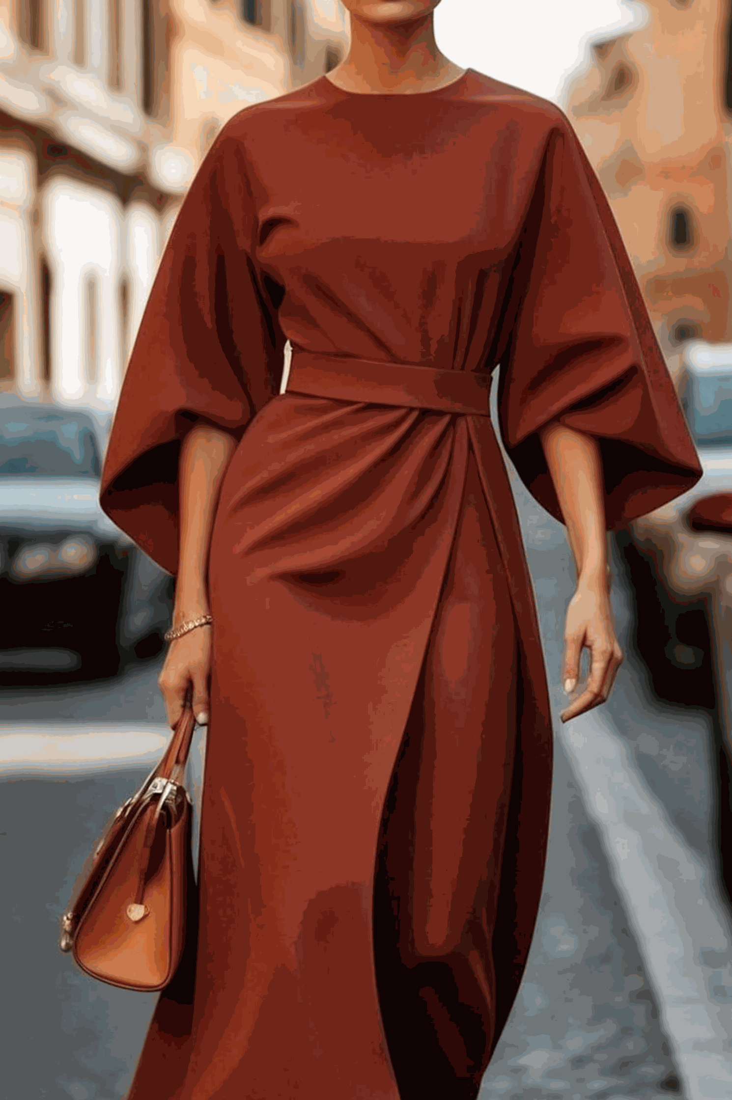 Louise™ Ceintuur Maxi Avondjurk