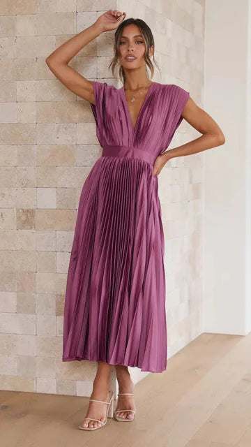 Rosé Allure – Plissé Midijurk