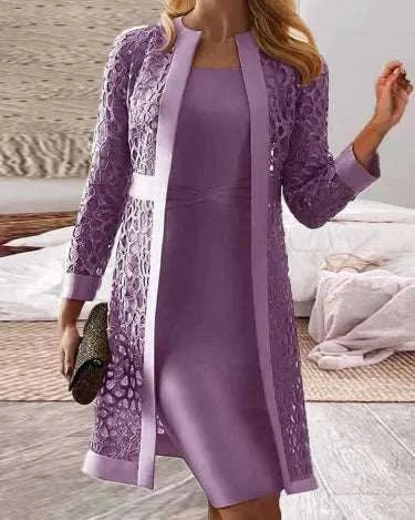 Cocktailjurk met Kantjas