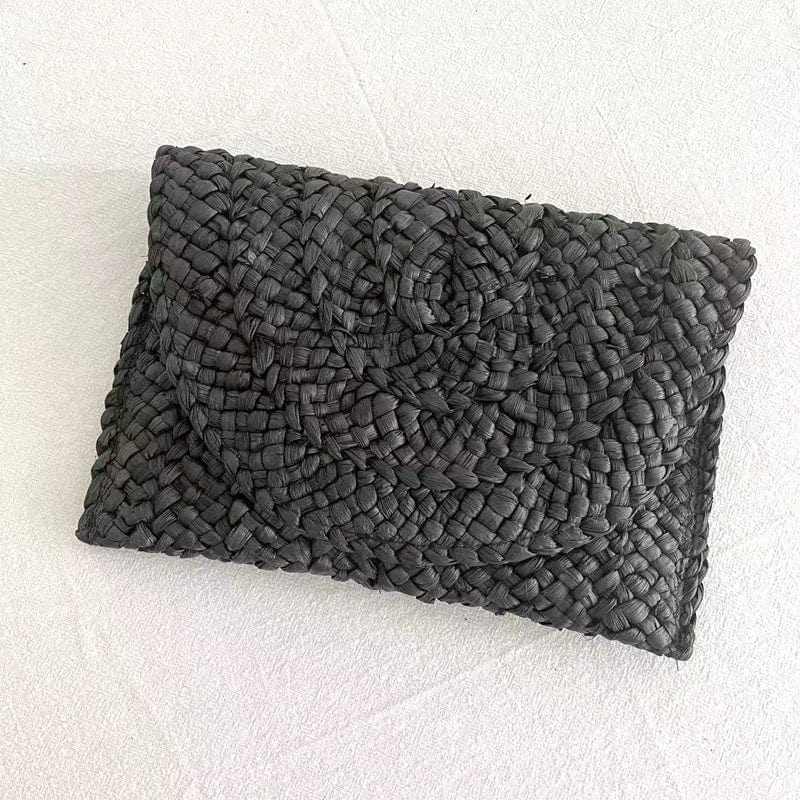 Natuurlijke Rieten Clutch
