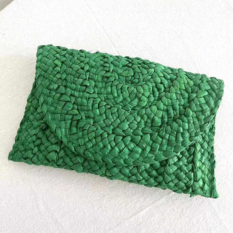Natuurlijke Rieten Clutch