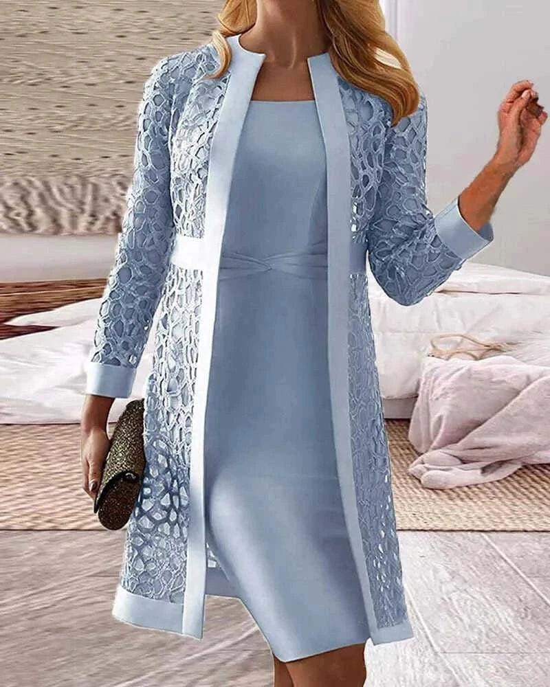 Cocktailjurk met Kantjas