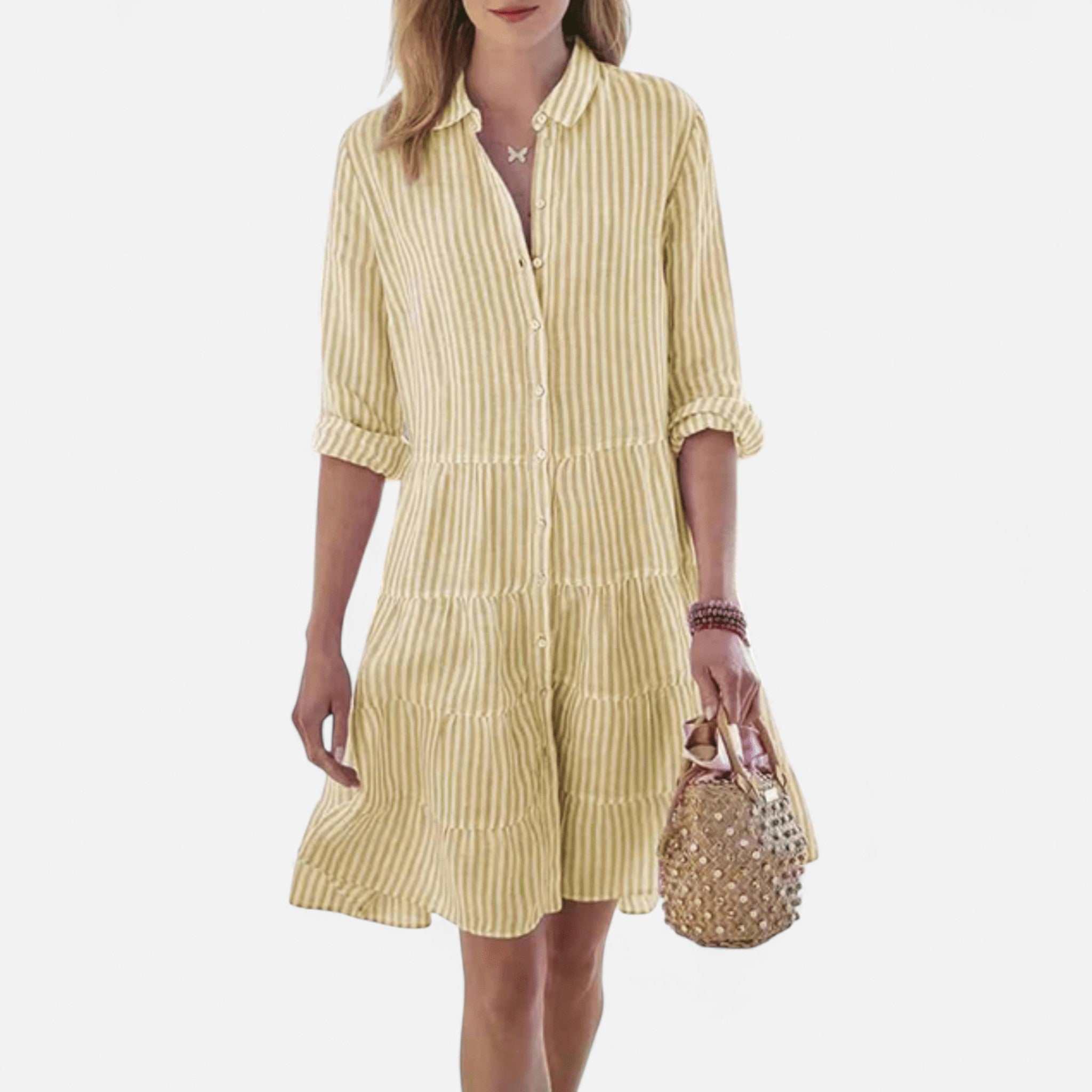 Robe d'été rayée