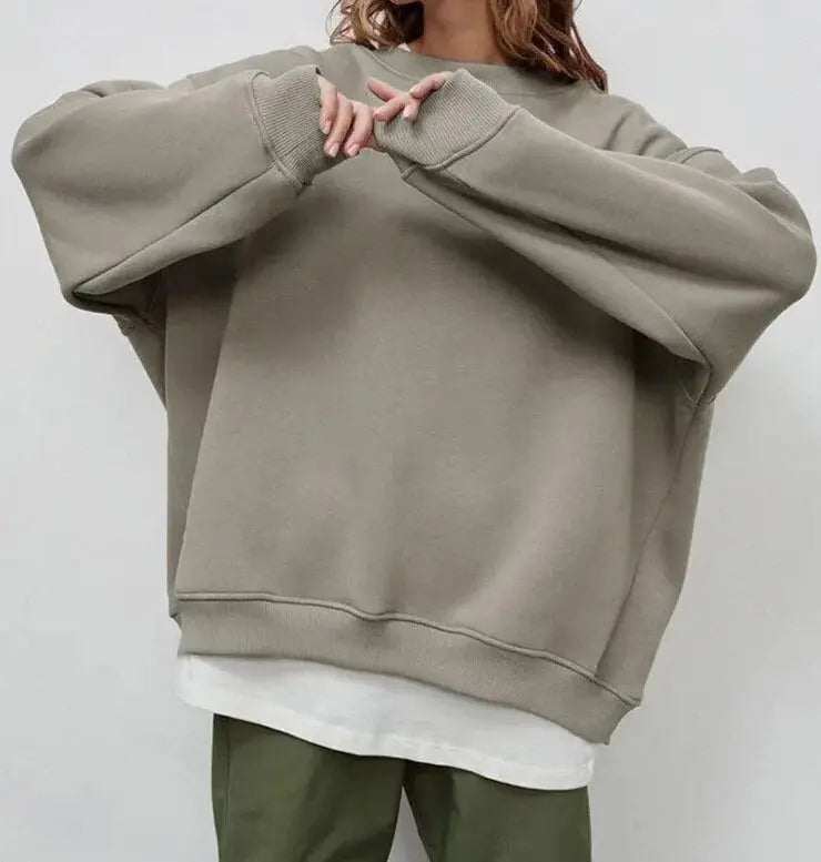 Pull oversize décontracté chic pour femme